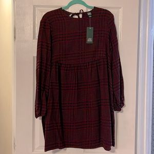 Target | Plaid flannel dress | Sz S